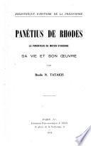Panétius de Rhodes, le fondateur du moyen stoicisme