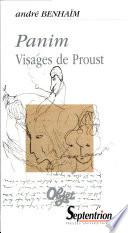 Panim Visages de Proust