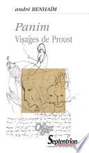 Panim. Visages de Proust