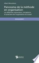 Panorama de la méthode en organisation