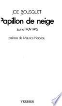 Papillon de neige