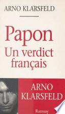 Papon : un verdict français