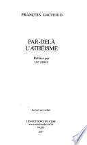 Par-delà l'athéisme
