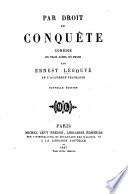 Par droit de conquête