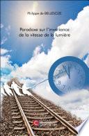 Paradoxe sur l'invariance de la vitesse de la lumière