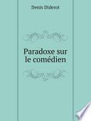 Paradoxe sur le com?dien