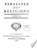 Parallele des religions