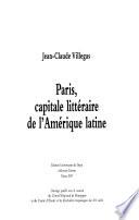 Paris, capitale littéraire de l'Amérique latine