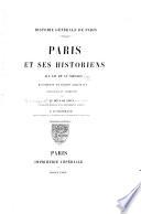 Paris et ses historiens aux XIVe et XVe siècles