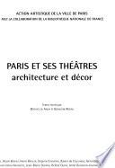 Paris et ses théâtres