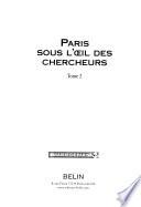 Paris sous l'oeil des chercheurs