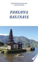 Parlons balinais