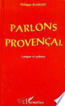 Parlons provençal