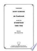 Paroisse Saint-Edmond de Coaticook, comté de Stanstead, 1868-1992