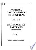 Paroisse Saint-Patrick de Montreal