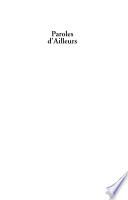 Paroles d'ailleurs