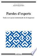 Paroles d'experts