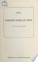 Paroles dans le vent