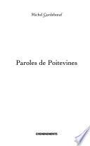 Paroles de Poitevines
