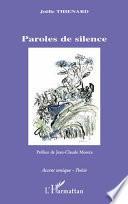 Paroles de silence