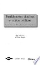 Participations citadines et action publique