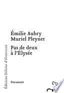 Pas de deux à l'Elysée