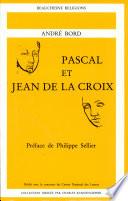 Pascal et Jean de la Croix