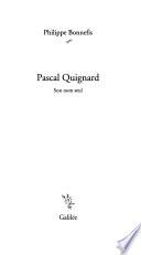 Pascal Quignard
