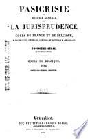 Pasicrisie belge