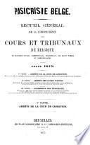Pasicrisie belge