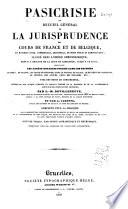 Pasicrisie belge