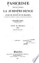 Pasicrisie belge