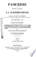 Pasicrisie belge