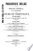 Pasicrisie belge