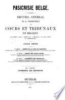 Pasicrisie belge