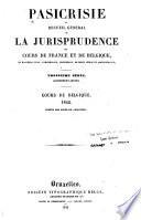 Pasicrisie belge