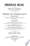 Pasicrisie belge