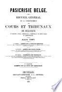 Pasicrisie belge