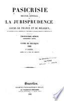 Pasicrisie belge