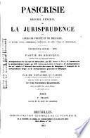 Pasicrisie belge