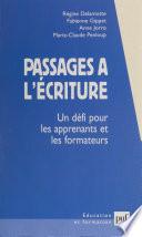 Passages à l'écriture