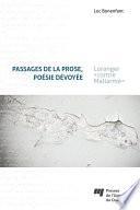 Passages de la prose, poésie dévoyée
