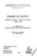 Passer les monts