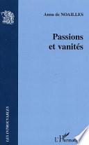 Passions et vanités