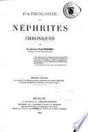 Pathologie des néphrites chroniques