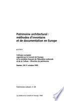 Patrimoine architectural