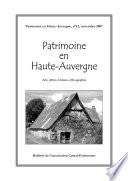 Patrimoine en Haute-Auvergne