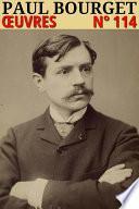 Paul Bourget - Oeuvres