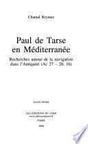 Paul de Tarse en méditerranée