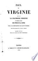 Paul et Virginie suivie de La chaumière indienne et de morceaux choisis des Etudes de la nature